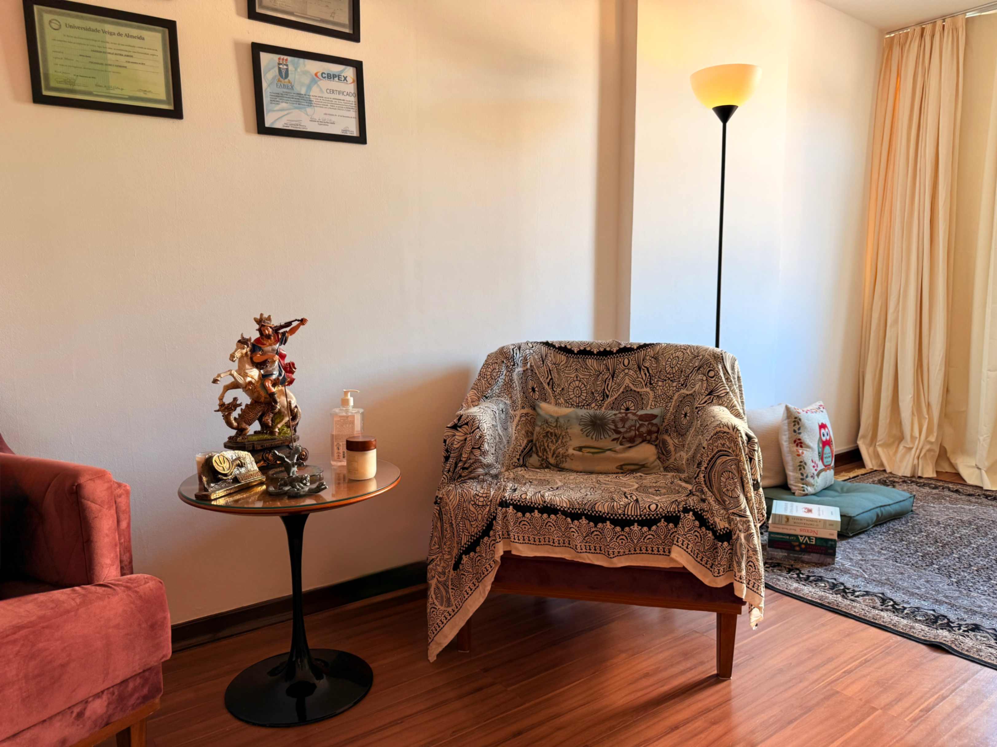 Ambiente terapêutico para psicoterapia