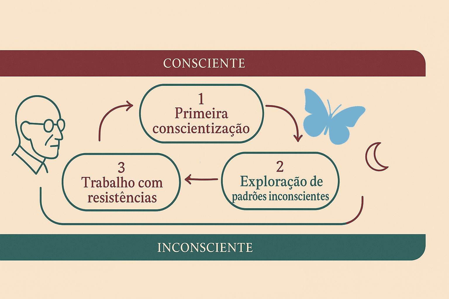 Abordagem terapêutica psicanalítica